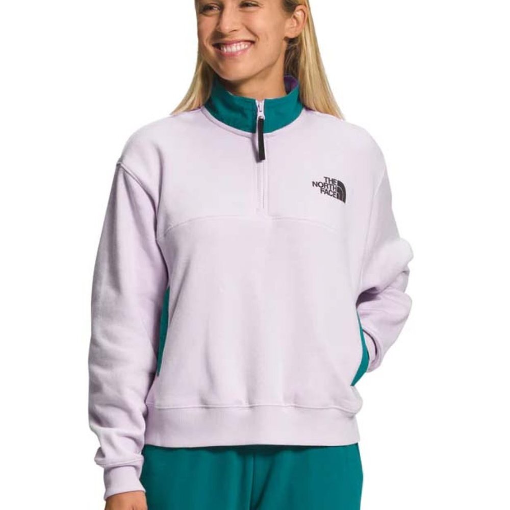 NWT The North Face Women's Coordinate Half Zip Sweatshirt Jacket Medium M